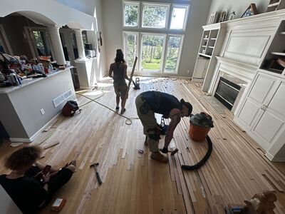 Flooring installation