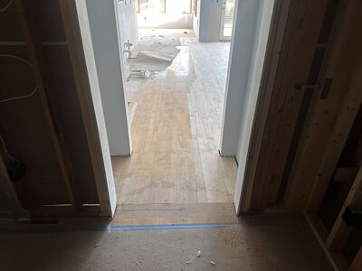 Flooring work