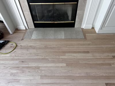 Hardwood floor project