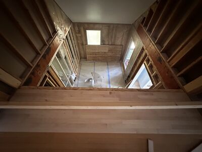 Hardwood flooring project