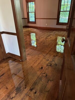 Hardwood flooring project