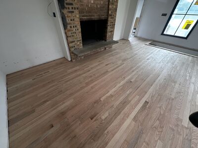 Professional hardwood floor installation